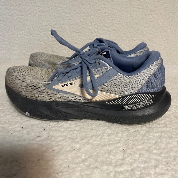 Brooks Shoes - Brooks Adrenaline GTS 24 Womens Running Shoes Blue Grey 1204261B462 Size 8 paint